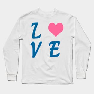 I Love you Long Sleeve T-Shirt